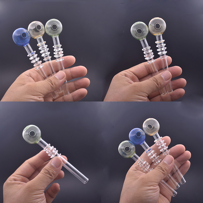 Wholesale colorful 14cm Newest Spiral glass oil burner Straight Great Tube Glass Oil Nail Pipe for smoking
Wholesale colorful 14cm Newest Spiral glass oil burner Straight Great Tube Glass Oil Nail Pipe for smoking