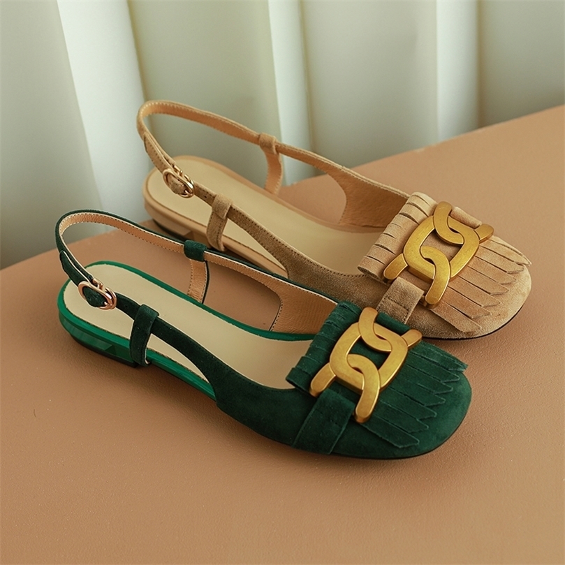 Sandal Wanita Musim Semi Panas Merek Baru Rantai Pinggiran Suede Hak Rendah Pesta Kasual Sepatu Kantor Perancis 220611, Brown
Sandal Wanita Musim Semi Panas Merek Baru Rantai Pinggiran Suede Hak Rendah Pesta Kasual Sepatu Kantor Perancis 220611, Brown