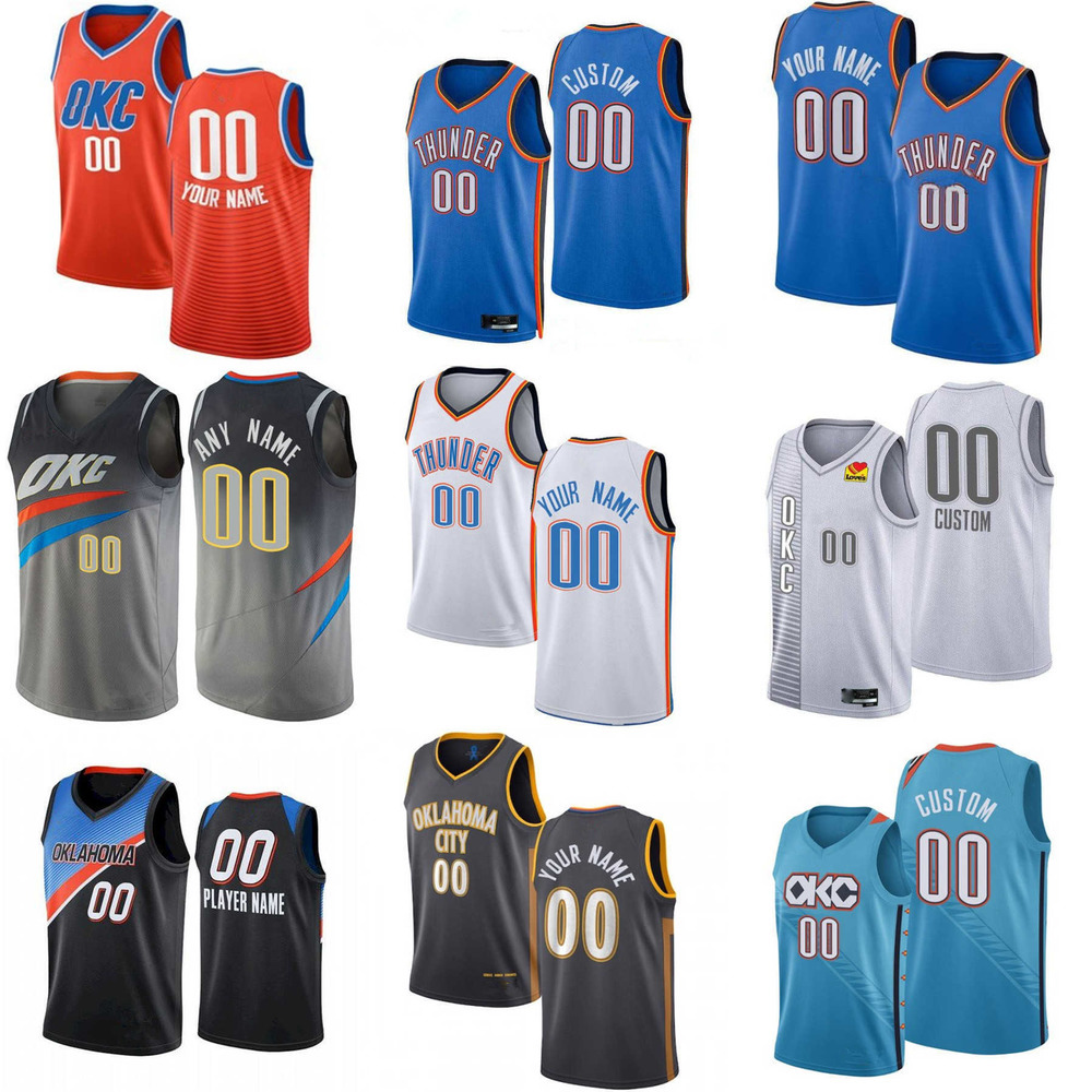 75th Custom Men Women Youth Oklahoma''City Thunder''23 Tre Mann 33 Mike Muscala 17 PAleksej okusevski 22 Isaiah Roby Basketball Jerseys, Color
75th Custom Men Women Youth Oklahoma''City Thunder''23 Tre Mann 33 Mike Muscala 17 PAleksej okusevski 22 Isaiah Roby Basketball Jerseys, Color