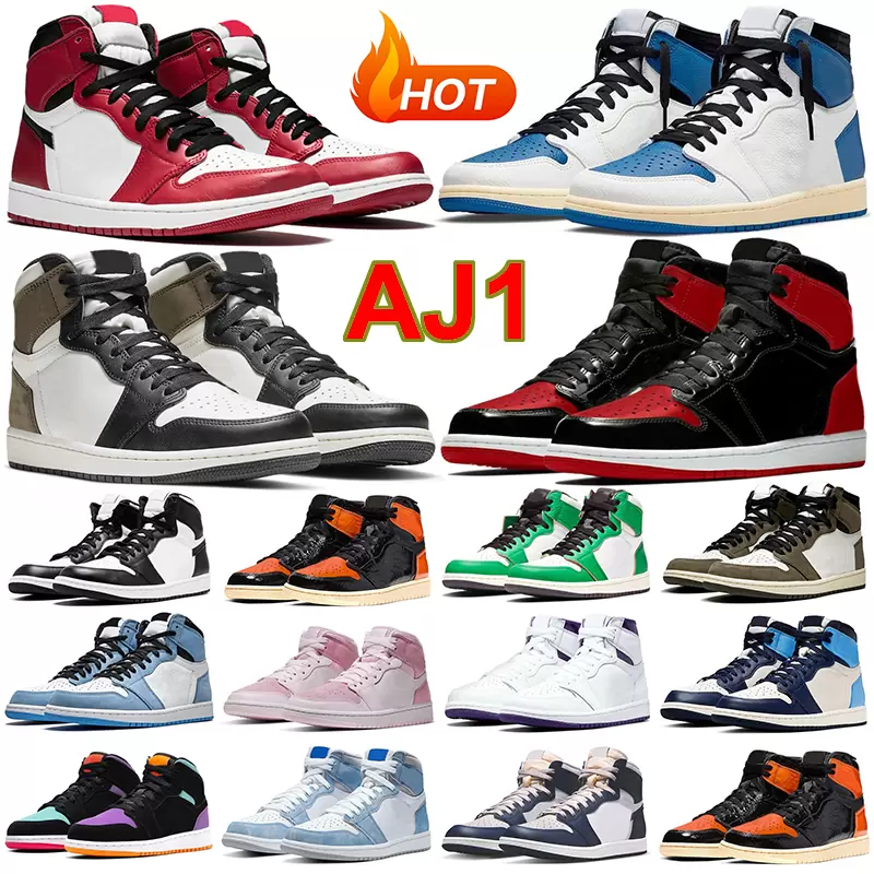OG Basketball Shoes 1 1s Men Women Sneakers Bred University Blue Dark Mocha Panda Chicago Shattered Backboard Obsidian UNC Outdoor Mens Womens Sports Trainers, Item#48
OG Basketball Shoes 1 1s Men Women Sneakers Bred University Blue Dark Mocha Panda Chicago Shattered Backboard Obsidian UNC Outdoor Mens Womens Sports Trainers, Item#48