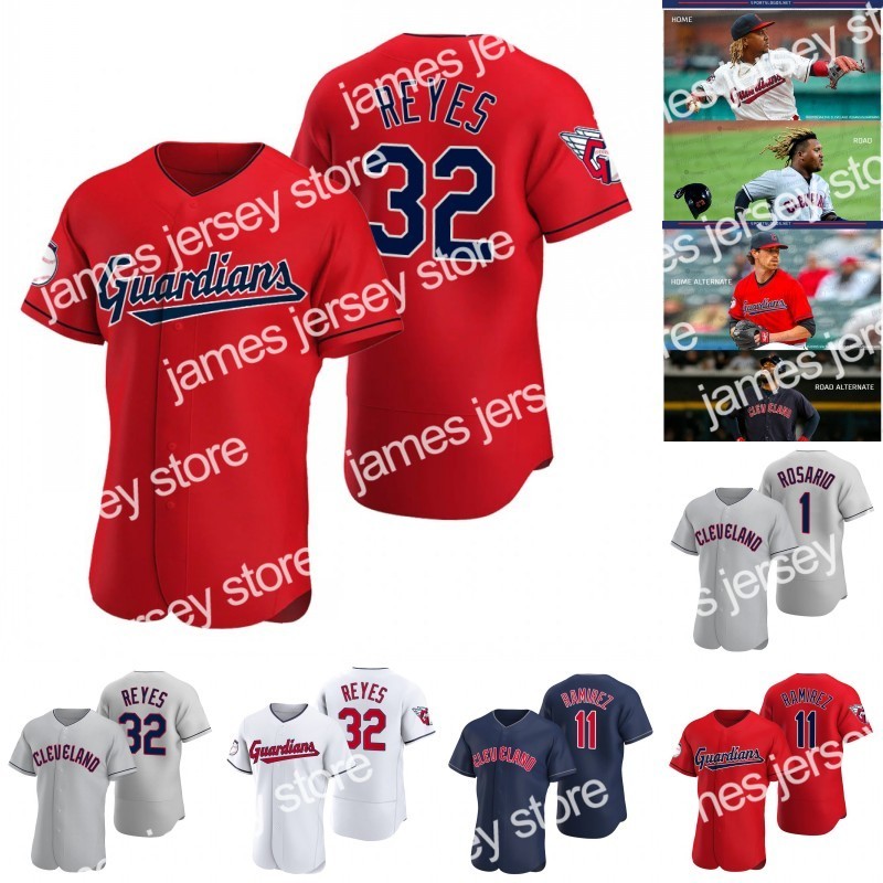 New Cleveland 32 Franmil Reyes Guardians Jersey 11 Jose Ramirez 48 Emmanuel Clase 57 Shane Bieber 1 Amed Rosario Bradley Zimmer Myles Straw, Mens cool base navy
New Cleveland 32 Franmil Reyes Guardians Jersey 11 Jose Ramirez 48 Emmanuel Clase 57 Shane Bieber 1 Amed Rosario Bradley Zimmer Myles Straw, Mens cool base navy