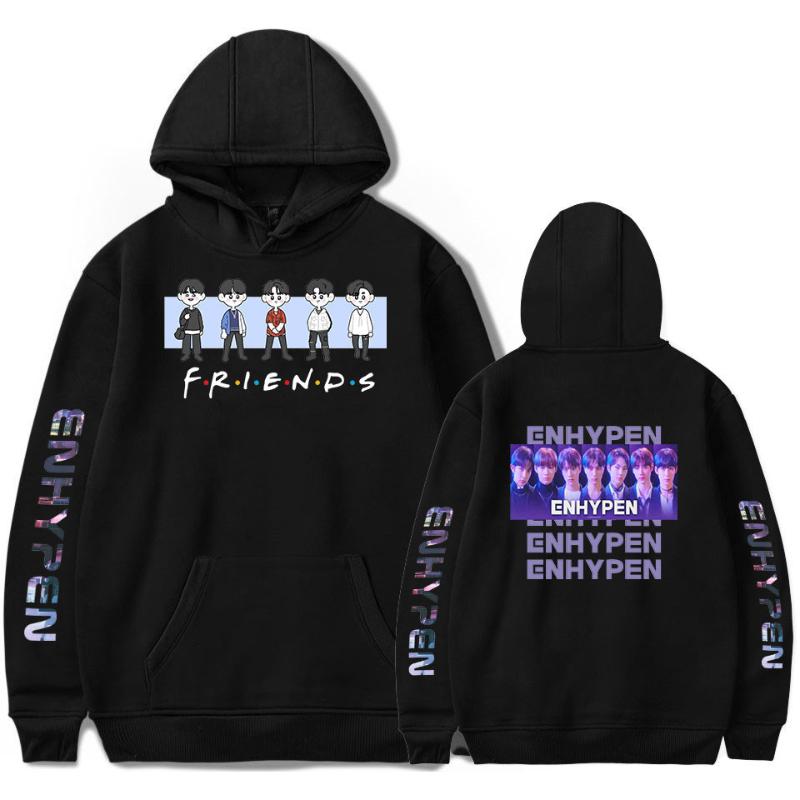 Men's Hoodies & Sweatshirts ENHYPEN Hooded Sweater Men Women Autumn Fashion Team Boys Korean Hoodie Harajuku Style Clothes Pullover Kids, Black
Men's Hoodies & Sweatshirts ENHYPEN Hooded Sweater Men Women Autumn Fashion Team Boys Korean Hoodie Harajuku Style Clothes Pullover Kids, Black