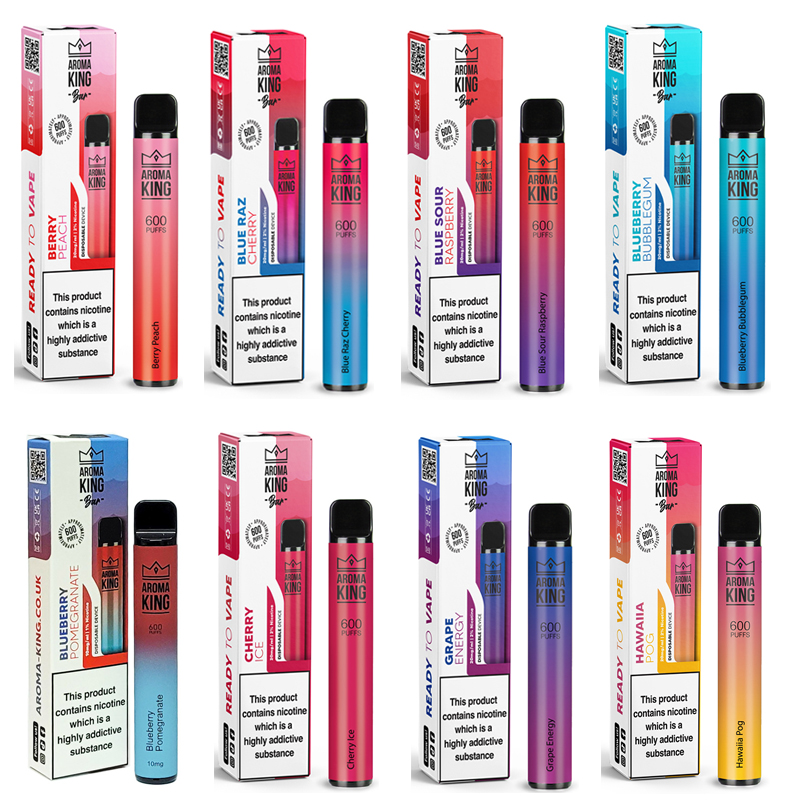 Newest Aroma King Disposable Vapes With Built-in 550mAh Battery 2.0ml Pre-filled Pod Portable Ecig Pens
Newest Aroma King Disposable Vapes With Built-in 550mAh Battery 2.0ml Pre-filled Pod Portable Ecig Pens