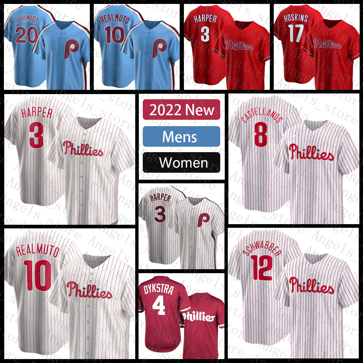 Philadelphia''Phillies''Mens Baseball Jersey Bryce J.T. Realmuto Harper Women Nick Castellanos Kyle Schwarber Lenny Mike Schmidt Dykstra, Women(size:s-xxl)feichengren
Philadelphia''Phillies''Mens Baseball Jersey Bryce J.T. Realmuto Harper Women Nick Castellanos Kyle Schwarber Lenny Mike Schmidt Dykstra, Women(size:s-xxl)feichengren