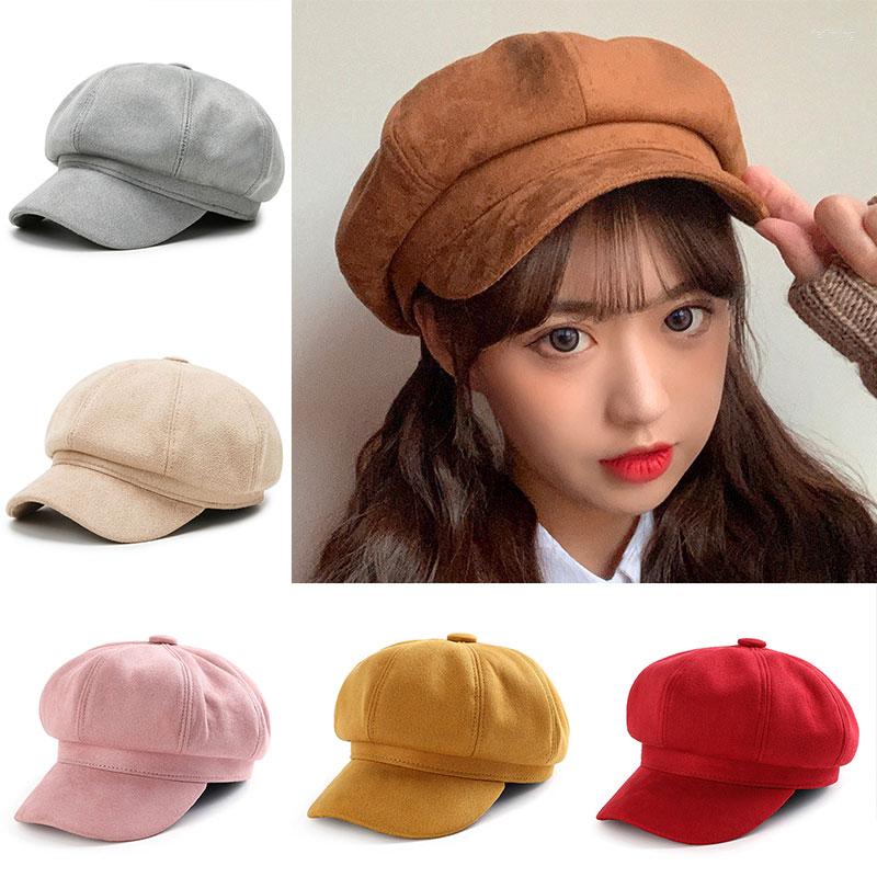 Berets Women Sboy Gatsby Cap Suede Octagonal Baker Peaked Beret Driving Hat Fashion Female Sunscreen Hats Painter Tour CapBerets
Berets Women Sboy Gatsby Cap Suede Octagonal Baker Peaked Beret Driving Hat Fashion Female Sunscreen Hats Painter Tour CapBerets