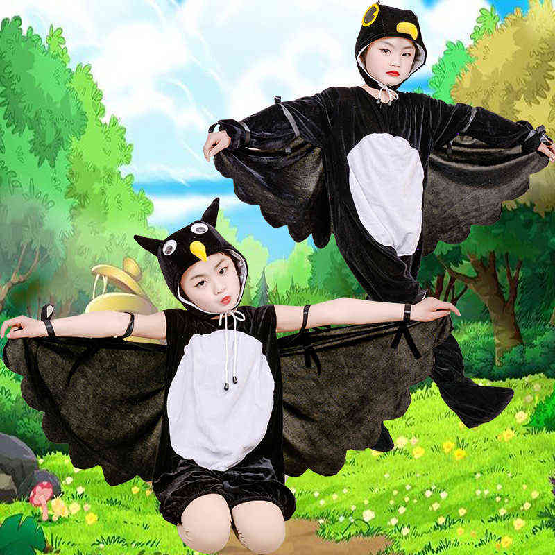 Children Black Crow Owl Come Genuine Disguise Halloween Kids Animals Performance Cosplay Carnival Party Dress-up Jumpsuit L220715, Short owl suit
Children Black Crow Owl Come Genuine Disguise Halloween Kids Animals Performance Cosplay Carnival Party Dress-up Jumpsuit L220715, Short owl suit