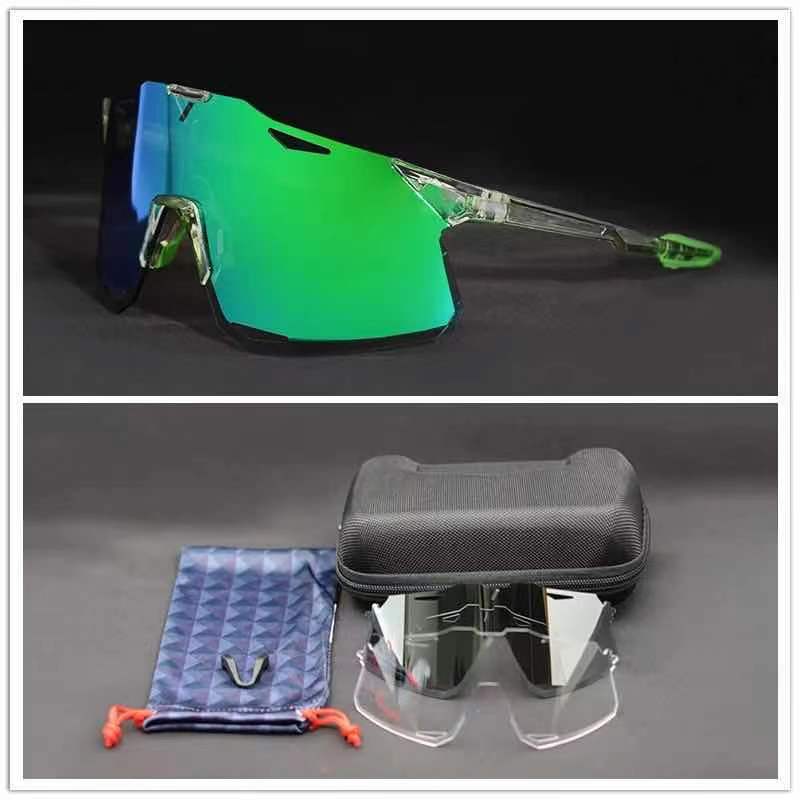 100 brand S5 Eyewear Cycling Glasses Polarized Sports Outdoor bike Sunglasses women men UV400 bicycle goggles with case3422589