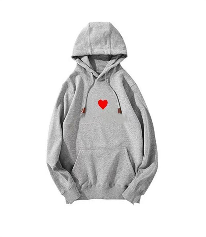 Warm Hooded Hoodies Mens Womens Loose Jumper With Heart Printing Fashion Streetwear Pullover Sweatshirts Lovers Tops Outfit 3 Colors, White
Warm Hooded Hoodies Mens Womens Loose Jumper With Heart Printing Fashion Streetwear Pullover Sweatshirts Lovers Tops Outfit 3 Colors, White