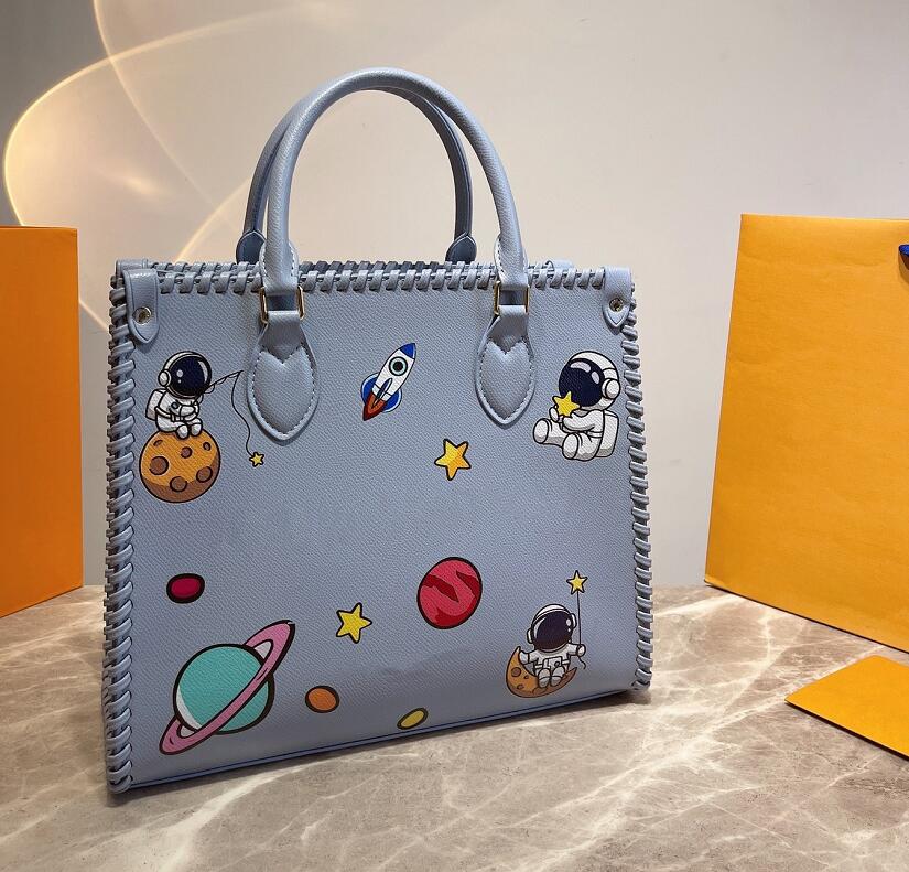 Women Planet Pattern Printing Designer Totes Tricolor High Capacity Shopping Bag High Quality Leather Zipper Lady Leisure Commuting Handbag, Pink
Women Planet Pattern Printing Designer Totes Tricolor High Capacity Shopping Bag High Quality Leather Zipper Lady Leisure Commuting Handbag, Pink