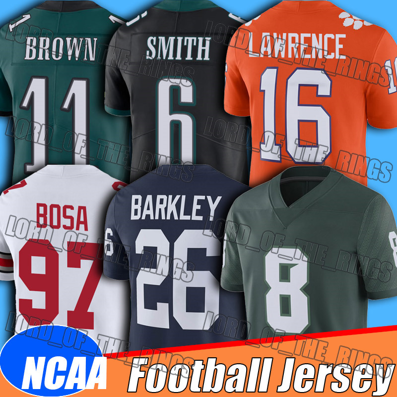 NCAA Football Jersey College A.J. Brown DeVonta Smith Jalen Hurts Jerseys Miles Sanders Jason Kelce Fletcher Cox Anthony Harris Stitched Short Sleeve Sports Shirts, Man custom jersey (laoy)
NCAA Football Jersey College A.J. Brown DeVonta Smith Jalen Hurts Jerseys Miles Sanders Jason Kelce Fletcher Cox Anthony Harris Stitched Short Sleeve Sports Shirts, Man custom jersey (laoy)