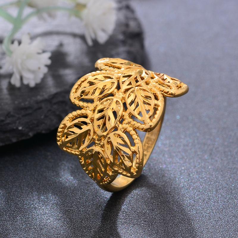 Wedding Rings Wando Dubai Fashion Gold Color Ring For Wome African Statement Flower Bridal Party GiftWedding
Wedding Rings Wando Dubai Fashion Gold Color Ring For Wome African Statement Flower Bridal Party GiftWedding