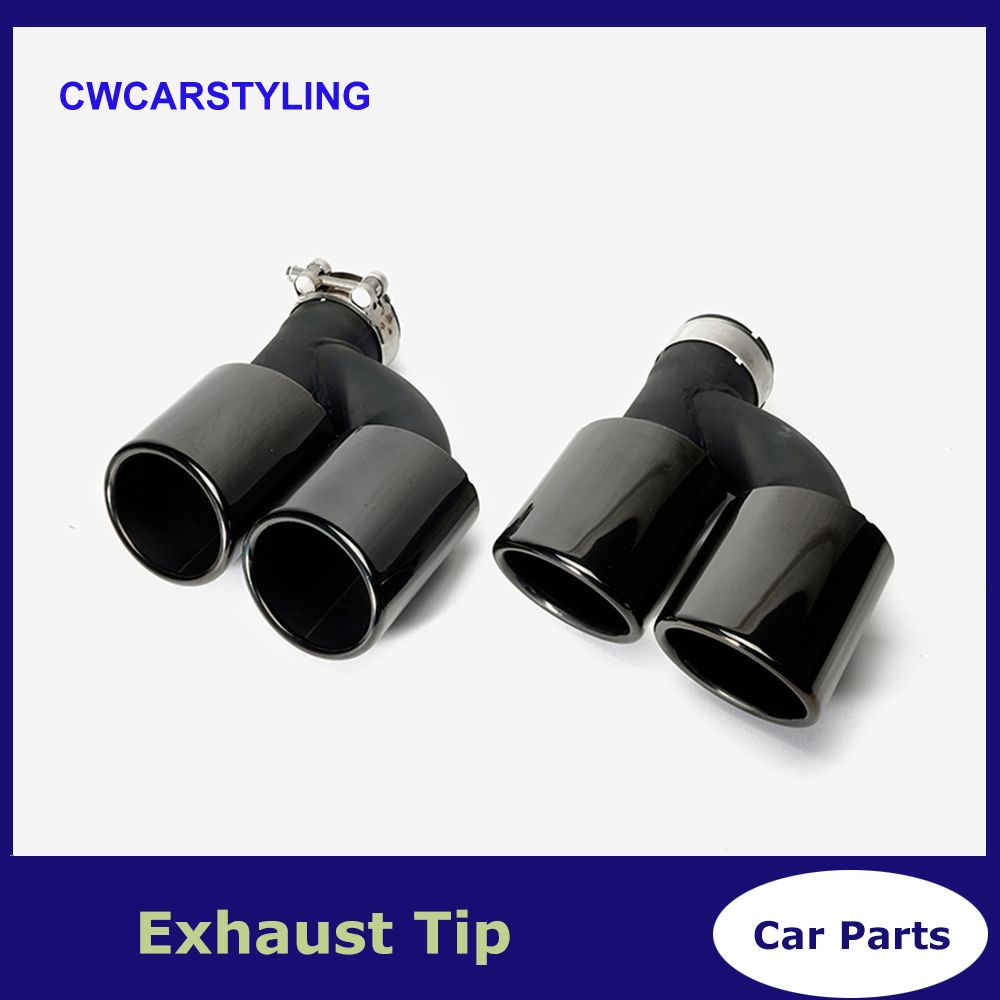 2pcs/set 304 Stainless Steel Car Rear Exhaust Tip For Audi A4 A5 A6 A7 Up To S4 S5 S6 S7 Muffler Tip 58mm Inlet Nozzle
2pcs/set 304 Stainless Steel Car Rear Exhaust Tip For Audi A4 A5 A6 A7 Up To S4 S5 S6 S7 Muffler Tip 58mm Inlet Nozzle