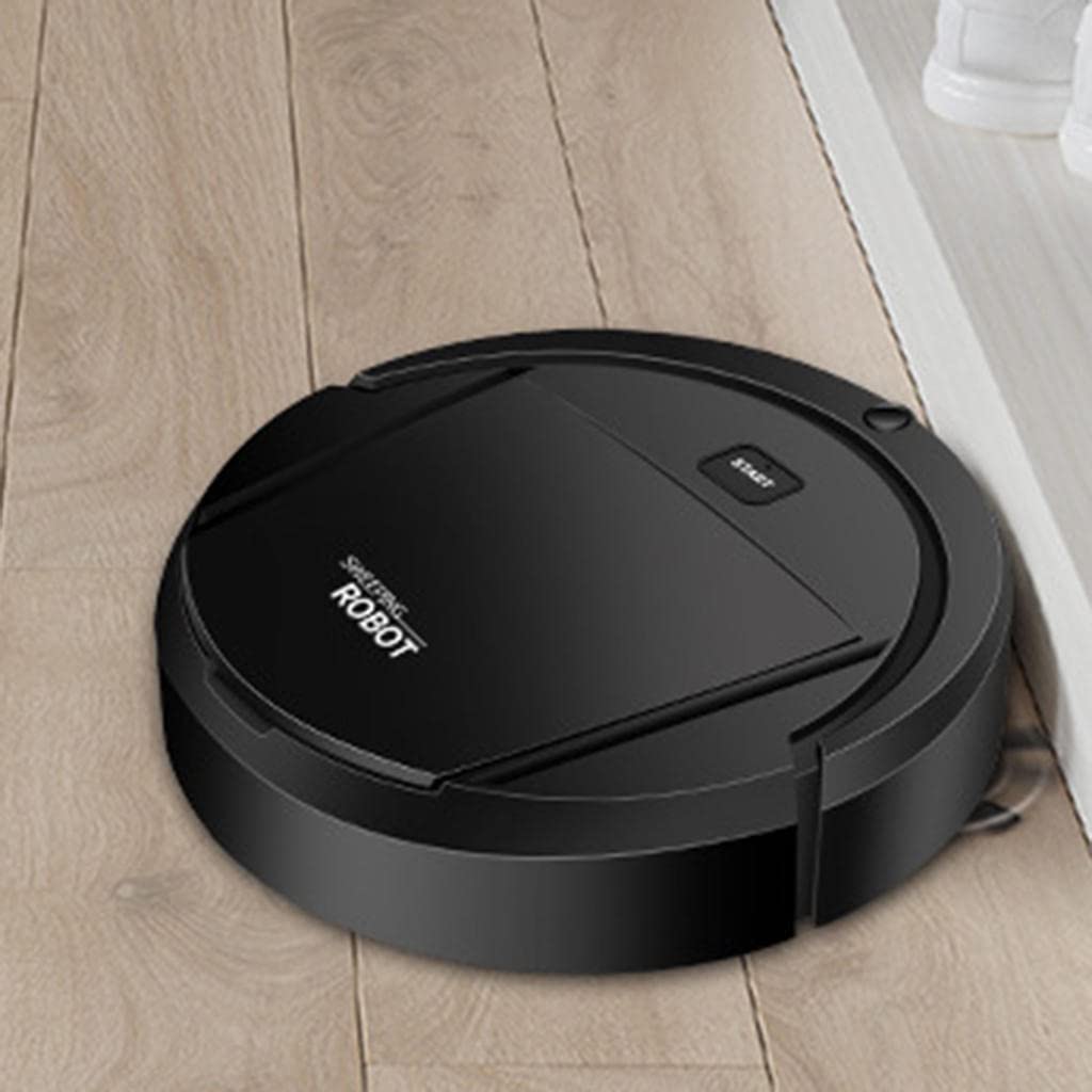 Smart Robot Vacuum Cleaner Quiet Upgraded 1200mAh Battery Sweeping Robot Vacuum Floor Mopping Robot Suction Floor Sweeper for Hard Floor