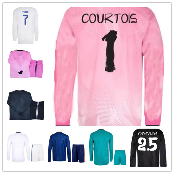 Long sleeve 22 23 Madrids jersey soccer jersey HAZARD RAMOS BENZEMA camiseta football Maillot Maglia shorts Away Blue Shirt Version third goalkeeper, 16
Long sleeve 22 23 Madrids jersey soccer jersey HAZARD RAMOS BENZEMA camiseta football Maillot Maglia shorts Away Blue Shirt Version third goalkeeper, 16