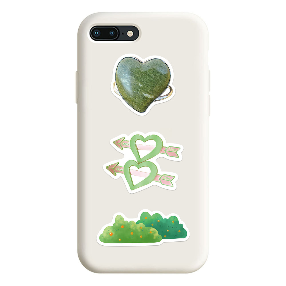 60Pcs Green Indie Pop Sticker Ins Style Graffiti Kids Toy Skateboard car Motorcycle Bicycle Sticker Decals Wholesale