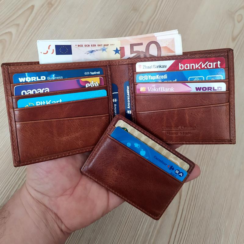 Wallets Men's Wallet Luxury Crayz Genuine Leather High Quality Slim Card Holder Pocket Bag Small Black Badge HolderWallets
Wallets Men's Wallet Luxury Crayz Genuine Leather High Quality Slim Card Holder Pocket Bag Small Black Badge HolderWallets