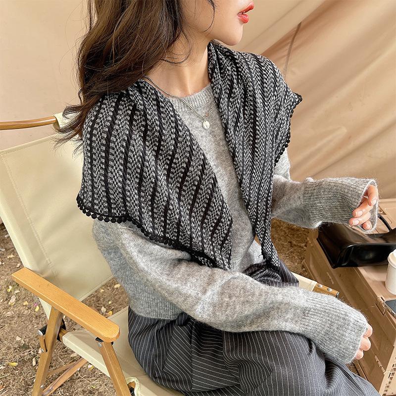 Bow Ties Fashion Knitted Fake Collar Shawl For Women Vintage Shirt Detachable False Shawls Ladies Casual Wraps ScarfsBow
Bow Ties Fashion Knitted Fake Collar Shawl For Women Vintage Shirt Detachable False Shawls Ladies Casual Wraps ScarfsBow