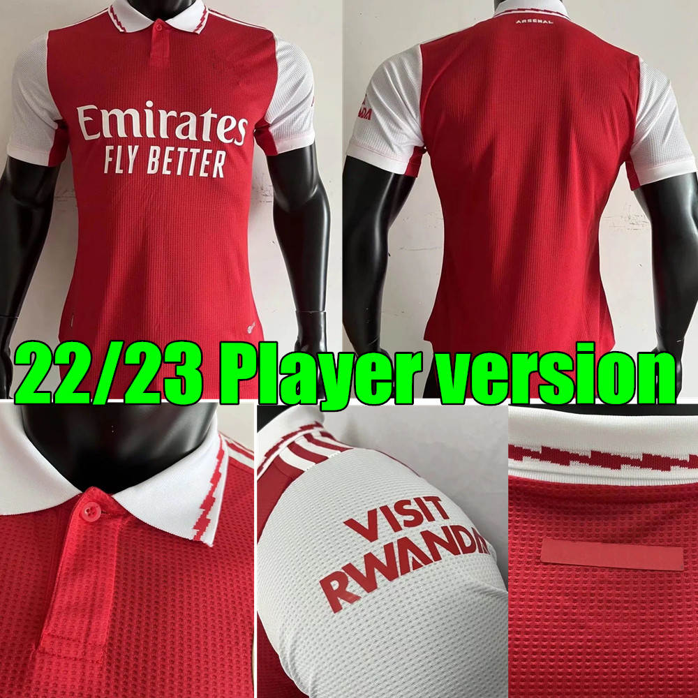 New 22 23 Player version PEPE SAKA soccer jersey Gunners ARS MARTINELLI ODEGAARD THOMAS WILLIAN NICOLAS TIERNEY SMITH ROWE ARSENA 2022 2023 football shirt Men, Home
New 22 23 Player version PEPE SAKA soccer jersey Gunners ARS MARTINELLI ODEGAARD THOMAS WILLIAN NICOLAS TIERNEY SMITH ROWE ARSENA 2022 2023 football shirt Men, Home