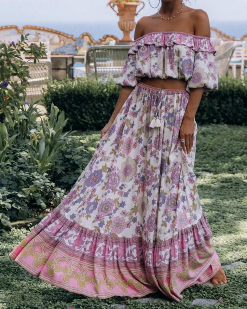 Work Dresses Happie Queens Women Two Piece Outfits Ruffles Long Sleeve Tops Bohemian Elastic Waist Skirts 2 Pieces Rayon Cotton Boho SetsWor, Top
Work Dresses Happie Queens Women Two Piece Outfits Ruffles Long Sleeve Tops Bohemian Elastic Waist Skirts 2 Pieces Rayon Cotton Boho SetsWor, Top