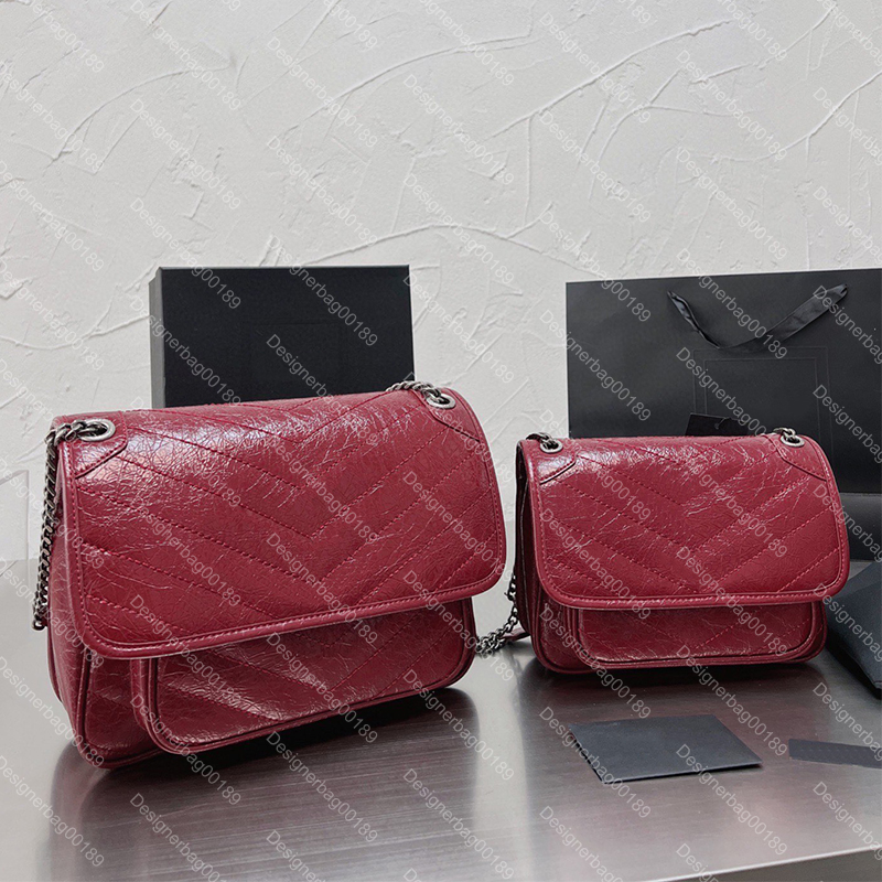 NIKI MEDIUM CHAIN VINTAGE CRINKLED LEATHER BAG Handbag Designer Leather shoulder crossbody bags Women, Shipping link
NIKI MEDIUM CHAIN VINTAGE CRINKLED LEATHER BAG Handbag Designer Leather shoulder crossbody bags Women, Shipping link