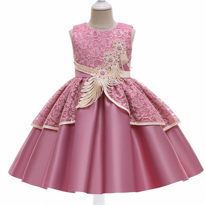 Girl's Dresses Pink Kids For Girls Wedding Party Baby Sleeveless Bow Princess Dress Costume Age 4 5 6 7 8 9 10 Years, L5230-gold
Girl's Dresses Pink Kids For Girls Wedding Party Baby Sleeveless Bow Princess Dress Costume Age 4 5 6 7 8 9 10 Years, L5230-gold