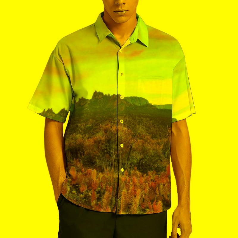Men's Casual Shirts Desert Sunset Cactus Landscape Hawaiian Shirt Short-Sleeve Trendy Blouses Man Large SizeMen's, Style-13
Men's Casual Shirts Desert Sunset Cactus Landscape Hawaiian Shirt Short-Sleeve Trendy Blouses Man Large SizeMen's, Style-13