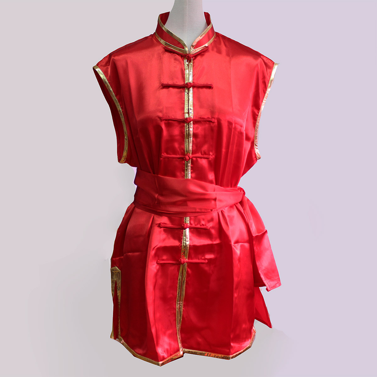 Men's Tracksuits Unisex Tai chi clothing Chinese martial arts Uniform children training Nanquan clothing practice Top + Pants Summer competition 