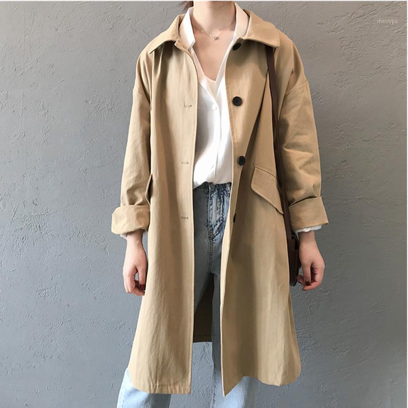 Women' Trench Coats 2022 Spring Autumn Coat For Women Streetwear Mid-length Korean Single Breasted Straight Cotton Female Outerwear, Green
Women' Trench Coats 2022 Spring Autumn Coat For Women Streetwear Mid-length Korean Single Breasted Straight Cotton Female Outerwear, Green