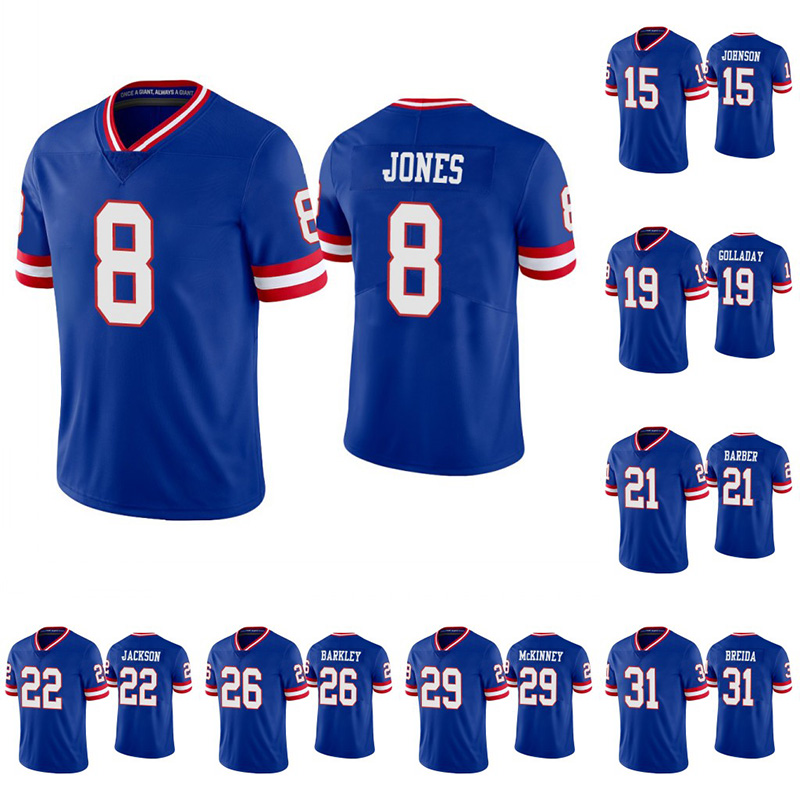 Daniel Jones Royal Classic Football Jersey Kenny Golladay Saquon Barkley Collin Johnson Kayvon Thibodeaux Xavier McKinney Azeez Ojulari Harry Carson Julian Love, 51 azeez ojulari
Daniel Jones Royal Classic Football Jersey Kenny Golladay Saquon Barkley Collin Johnson Kayvon Thibodeaux Xavier McKinney Azeez Ojulari Harry Carson Julian Love, 51 azeez ojulari