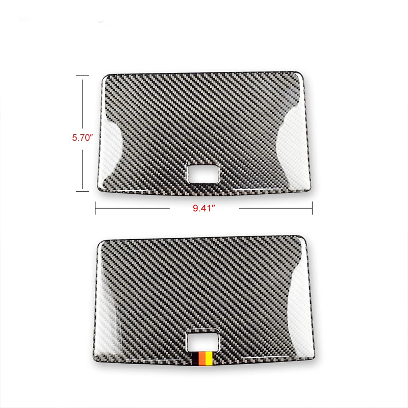 Car Center Console Navigation Carbon Fiber Sticker Panel Cover For Mercedes Benz C Class W204 2007 2008 2009 - 2014 Accessories