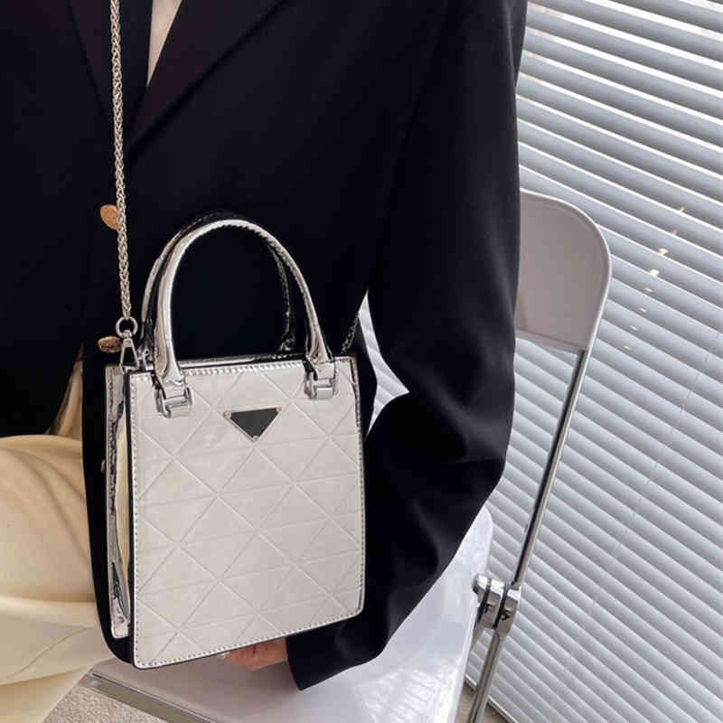 Purses sale Spring lacquered leather laser handbag 2022 new trend sling one shoulder chain messenger, Pink
Purses sale Spring lacquered leather laser handbag 2022 new trend sling one shoulder chain messenger, Pink