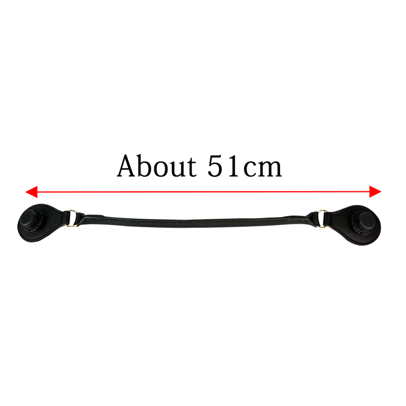 Long Short Concise Round Leather Handle with Drop D Buckle for Classic Mini Chic Urban Obag Women Handbag handle O bag 220610