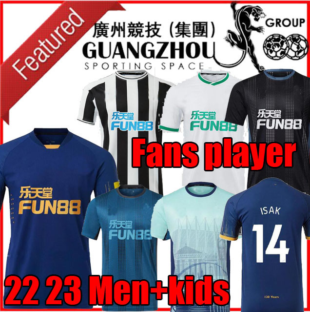 ISAK 22 23 Newcastle Soccer Jersey WILSON SAINT-MAXIMIN BRUNO G. 2022 2023 player version TRIPPIER MURPHY SHELVEY Pre-Match training Football Shirt Kids WOOD TARGETT, Third kids
ISAK 22 23 Newcastle Soccer Jersey WILSON SAINT-MAXIMIN BRUNO G. 2022 2023 player version TRIPPIER MURPHY SHELVEY Pre-Match training Football Shirt Kids WOOD TARGETT, Third kids