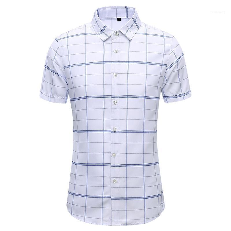 Men's Casual Shirts Loldeal Fashion Plaid Shirt Men Summer Short Sleeve, White
Men's Casual Shirts Loldeal Fashion Plaid Shirt Men Summer Short Sleeve, White