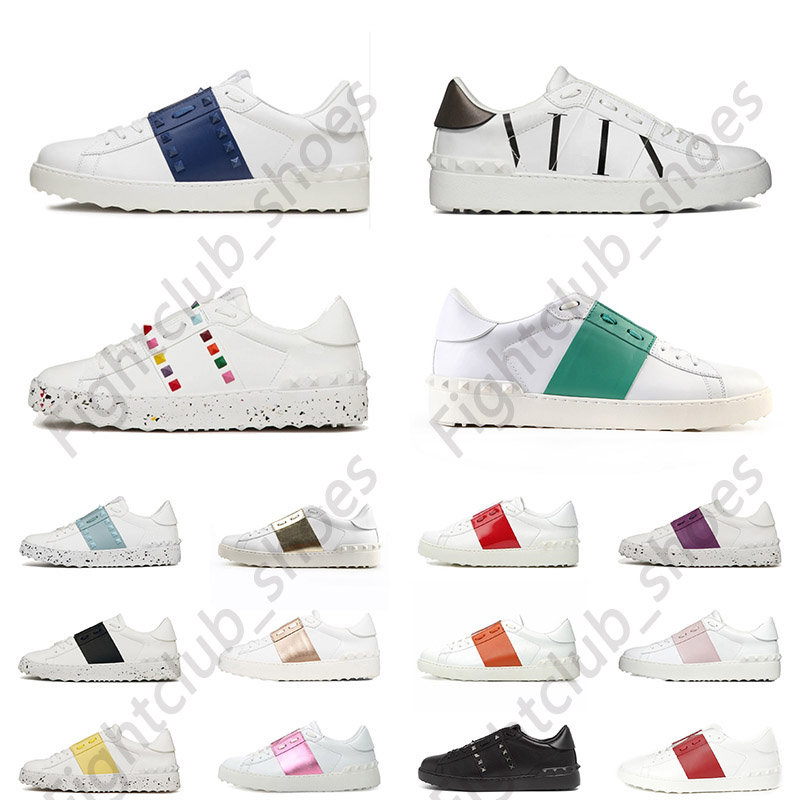 Classic Luxurys Open For Change Green Yellow Low Flat Designer Shoes Black White Pink Blue Vintage Loafers Genuine Leather Graffiti Rivets Casual Sneakers, B22 36-46
Classic Luxurys Open For Change Green Yellow Low Flat Designer Shoes Black White Pink Blue Vintage Loafers Genuine Leather Graffiti Rivets Casual Sneakers, B22 36-46
