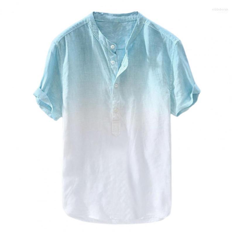Men's Casual Shirts Summer Shirt Stand Collar Comfortable To Wear Men Short Sleeves Loose For Office Fashion Clothing Eldd22, Green
Men's Casual Shirts Summer Shirt Stand Collar Comfortable To Wear Men Short Sleeves Loose For Office Fashion Clothing Eldd22, Green