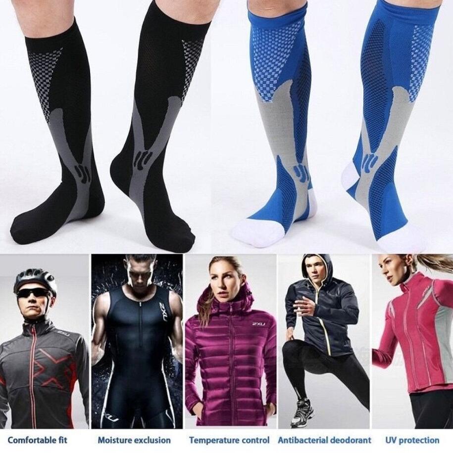 Women Sports Compression Socks Nursing Men Varicose Veins Pregnancy Stockings Athletic Football Running Knee-highs Funny Socks, Pink
Women Sports Compression Socks Nursing Men Varicose Veins Pregnancy Stockings Athletic Football Running Knee-highs Funny Socks, Pink