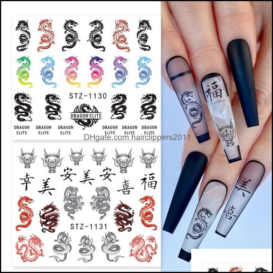 Stickers Decals Nail Art Salon Health Beauty Dragon Snake Red Black Gothic Design Water Slider Chinese Manicure Nails Decor Chstz1114-1137, Randomly sended or remark for us
Stickers Decals Nail Art Salon Health Beauty Dragon Snake Red Black Gothic Design Water Slider Chinese Manicure Nails Decor Chstz1114-1137, Randomly sended or remark for us