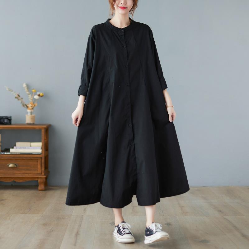 Arrival Korea Style Long Spring Blouse Dress Loose Women Casual Autumn Street Fashion Shirts, Khaki
Arrival Korea Style Long Spring Blouse Dress Loose Women Casual Autumn Street Fashion Shirts, Khaki