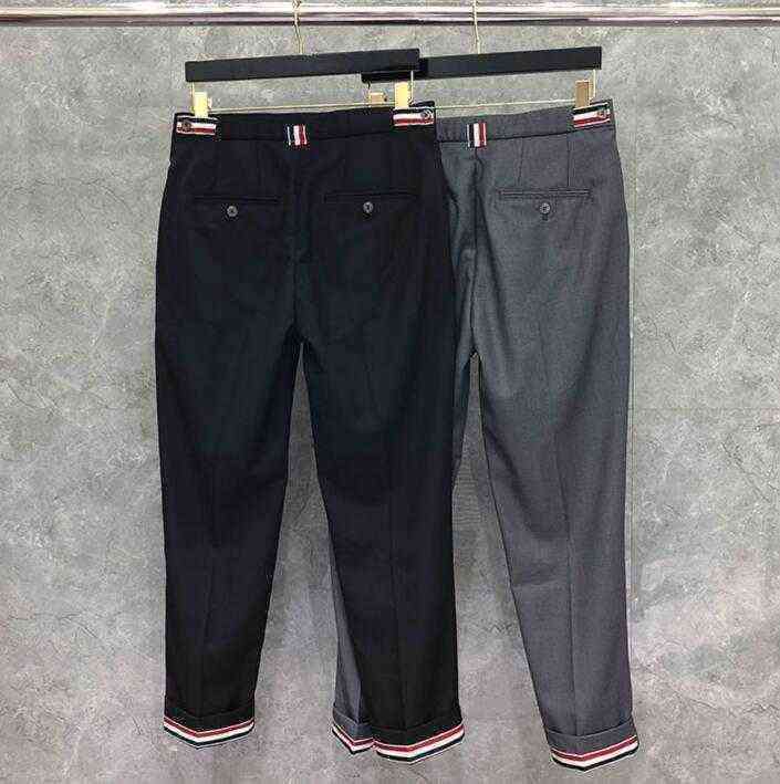 TB THOM Fashion Cropped Pants Men Casual Wool Suit Pants Men's Business Black Spring Autumn Formal Trousers
TB THOM Fashion Cropped Pants Men Casual Wool Suit Pants Men's Business Black Spring Autumn Formal Trousers
