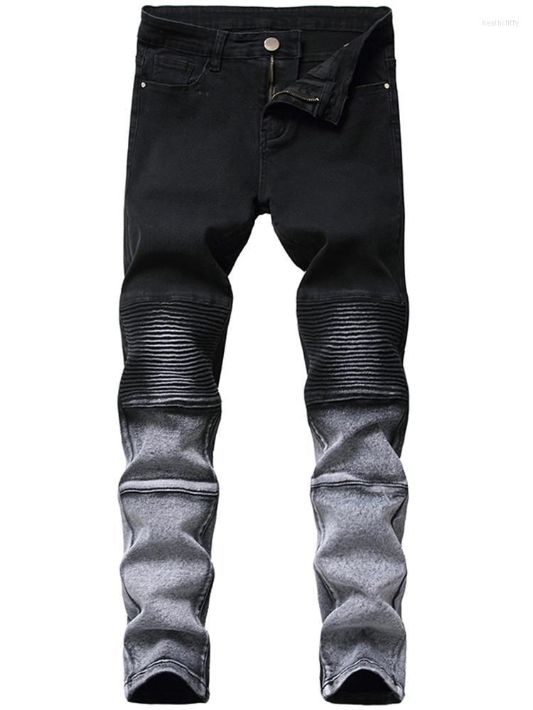 Men's Jeans Men Fold Motorcycle Black Denim Straight Fit Design Pants Trend Brand Stretch Dropship Large SizeMen's Heat22
Men's Jeans Men Fold Motorcycle Black Denim Straight Fit Design Pants Trend Brand Stretch Dropship Large SizeMen's Heat22