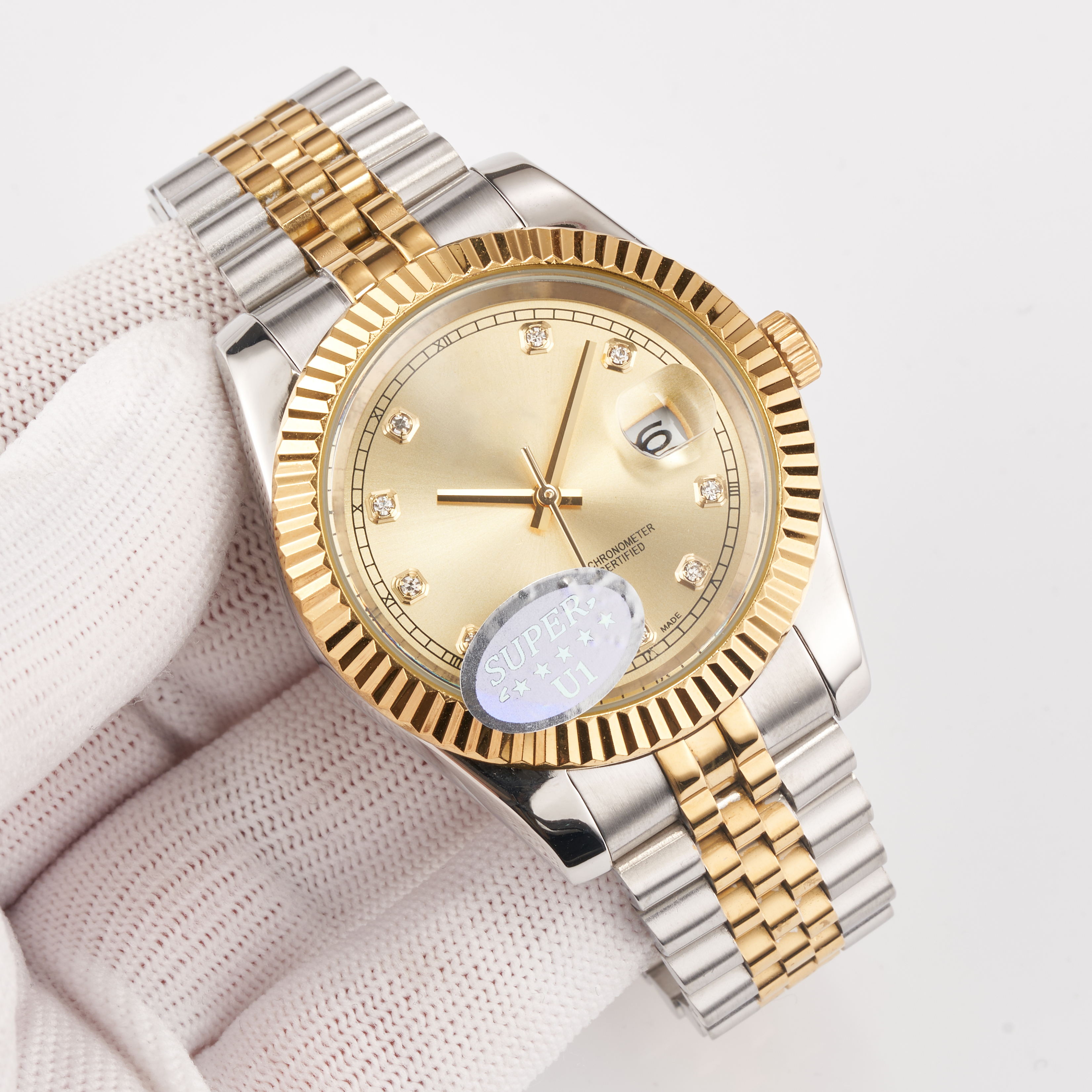Beautiful Phnom Penh Mens Ladies Automatic Watch montre de luxe 36mm 4128mm 31mm 28mm stainless steel luminous couple classic watchctreloj de lujo, Slotted screwdriver
Beautiful Phnom Penh Mens Ladies Automatic Watch montre de luxe 36mm 4128mm 31mm 28mm stainless steel luminous couple classic watchctreloj de lujo, Slotted screwdriver