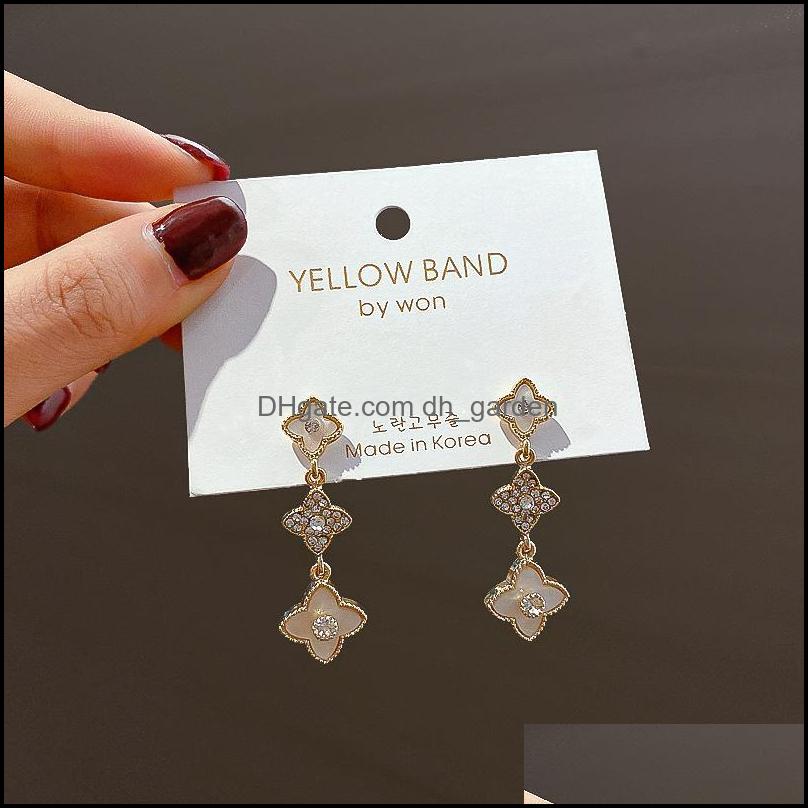 Stud Lucky Four-Leaf Clover Earrings Korean Style Net Red Long Tassel Elegant Women Drop Delivery 2021 Jewelry B4Vql
Stud Lucky Four-Leaf Clover Earrings Korean Style Net Red Long Tassel Elegant Women Drop Delivery 2021 Jewelry B4Vql