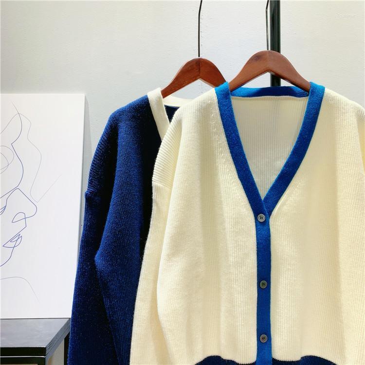 Women's Knits & Tees Autumn Women Cardigans Color Patch V-Neck Single Breasted Knitted Sweater Female Fruit Print OutwearWomen's Olga22, Beige
Women's Knits & Tees Autumn Women Cardigans Color Patch V-Neck Single Breasted Knitted Sweater Female Fruit Print OutwearWomen's Olga22, Beige