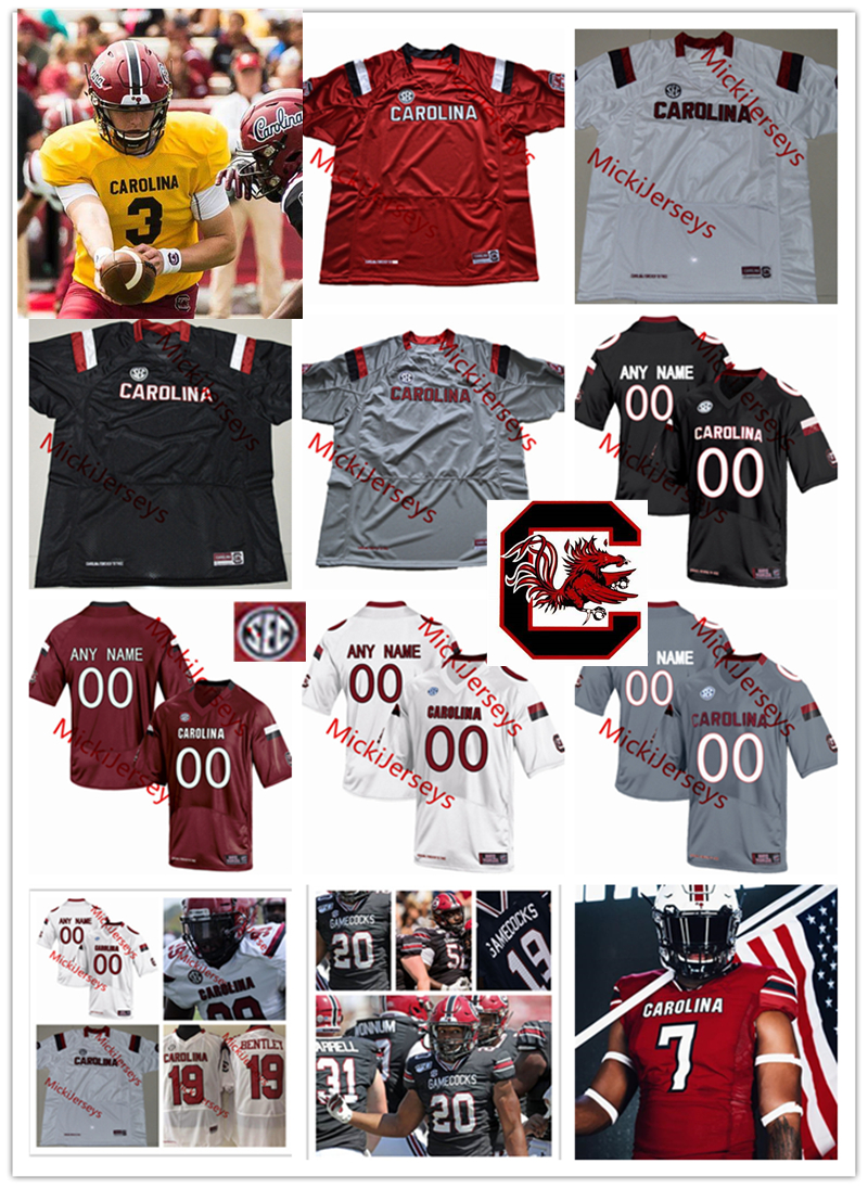 NCAA Custom uofsc Stitched College USC Football Jersey Dominick Hill 25 O'Donnell Fortune 21 Juju McDowell 33 Kolbe Fields 33 Sam Reynolds 23 Rashad Amos Nick Barrett, Black 
NCAA Custom uofsc Stitched College USC Football Jersey Dominick Hill 25 O'Donnell Fortune 21 Juju McDowell 33 Kolbe Fields 33 Sam Reynolds 23 Rashad Amos Nick Barrett, Black