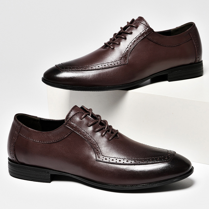 Luxury Brand Genuine Leather Fashion Men Business Dress Loafers Oxford Breathable Formal Wedding Shoes Big Size British Style, Black
Luxury Brand Genuine Leather Fashion Men Business Dress Loafers Oxford Breathable Formal Wedding Shoes Big Size British Style, Black