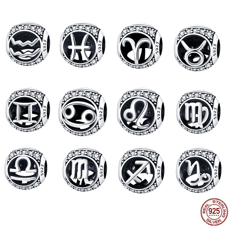 925 Silver Fit Pandora Charm 925 Bracelet constellations Aquarius Charms Beads Fit charms set Pendant DIY Fine Beads Jewelry
925 Silver Fit Pandora Charm 925 Bracelet constellations Aquarius Charms Beads Fit charms set Pendant DIY Fine Beads Jewelry