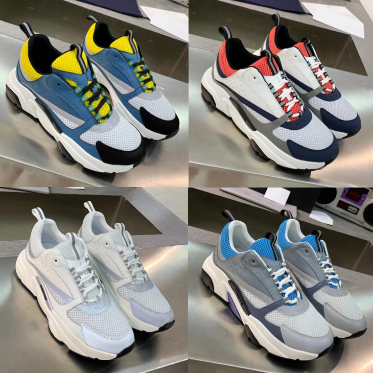 2022 Designer Sneakers B22 Men Women Running Shoes Calfskin Platform Trainer Obliques White Technical Shoe Knit Retro Patchwork Sneaker with box 36-47, 22
2022 Designer Sneakers B22 Men Women Running Shoes Calfskin Platform Trainer Obliques White Technical Shoe Knit Retro Patchwork Sneaker with box 36-47, 22