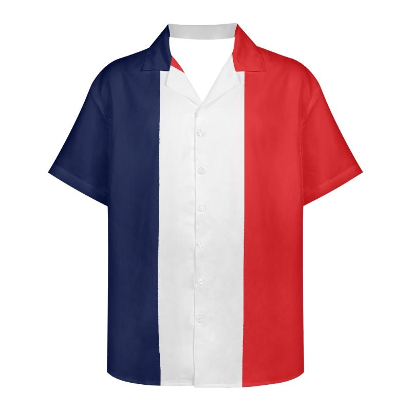 Men's Casual Shirts French Flag Design Pattern 2022 Men Print Lapel Short Sleeve Shirt Beach Shorts Summer Streetwear Vacation Hawaiian, Hdr2070202f16
Men's Casual Shirts French Flag Design Pattern 2022 Men Print Lapel Short Sleeve Shirt Beach Shorts Summer Streetwear Vacation Hawaiian, Hdr2070202f16