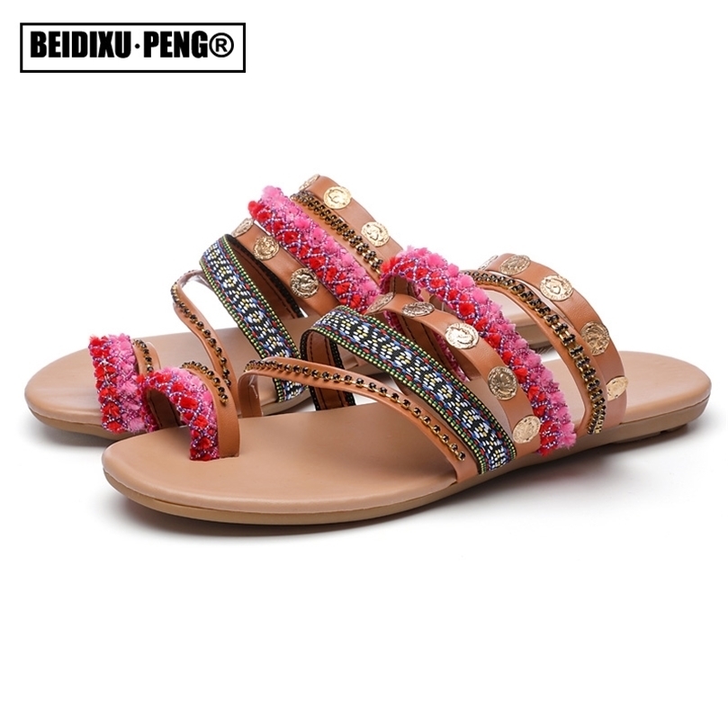 Wanita Bohemian Musim Panas Sendal Flat Kasual JARI KAKI Sepatu Slip Pada Berlian Imitasi Sandal Sandalias untuk 220611, Multi-colors
Wanita Bohemian Musim Panas Sendal Flat Kasual JARI KAKI Sepatu Slip Pada Berlian Imitasi Sandal Sandalias untuk 220611, Multi-colors